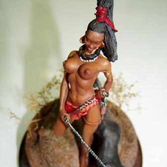 AFRICAN LADY by jim modelart