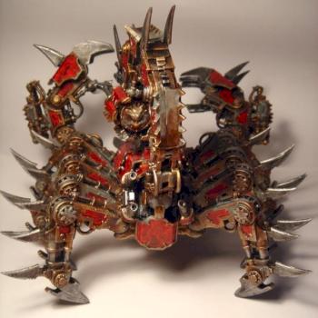 Brass Scorpion rear view by megamat008