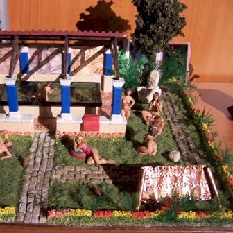 LADYS BATH WITH 7 LADYS AND 1 MAN by jim modelart
