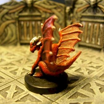 Small copper dragon repaint by Gramlot