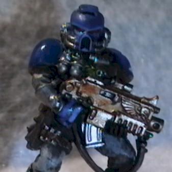 Ultramarine Scout (converstion) by hcordes