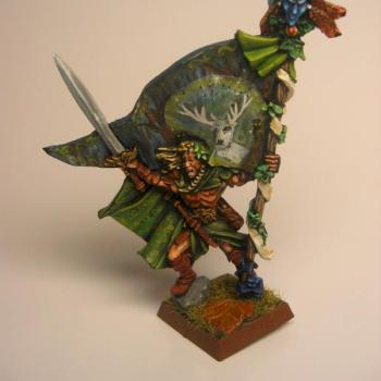 Woodelf Standartbearer by DelMonte