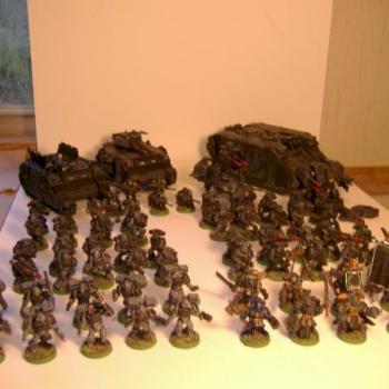 Space Marine Army by dandrews390