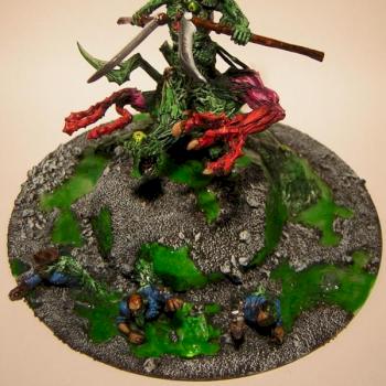 NURGLE SPAWN GREAT DAEMON by Teherkan2006