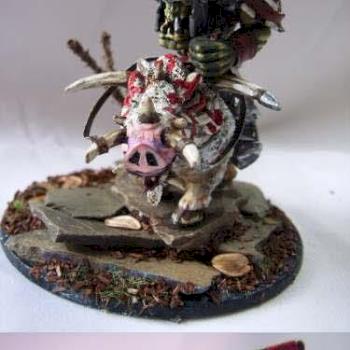 Wildä Wutz - Ork Wild Hok Rider by Serafin