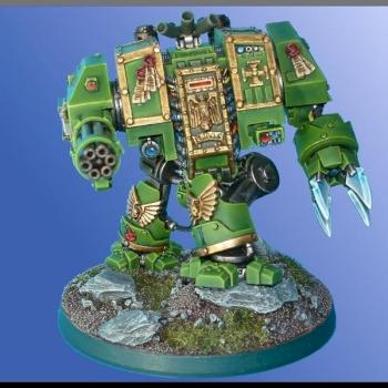 Venerable Dreadnought Emperors Bloodhounds SM by Packman