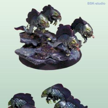 tyranid rippers by bskstudio