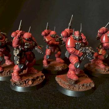 Primaris infiltrators Blood Angels by Soyg
