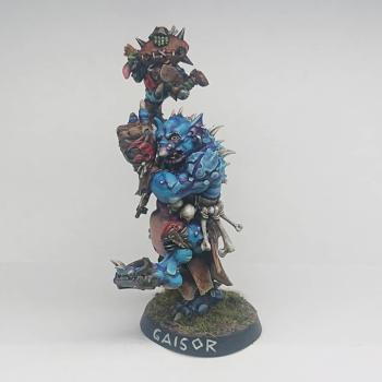 Blood bowl troll by Thilialin