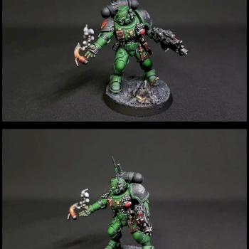 Salamanders Vaunguard Infiltrator Squad by hsh521