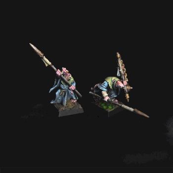 Plague Monks with spears by Musza