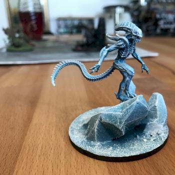 Ice Alien by Veliks