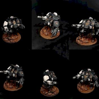 Iron Hands Redemptor Dreadnought by Lasander