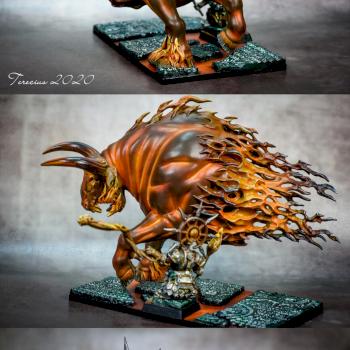 Infernal Dwarf Great Bull by Terecius