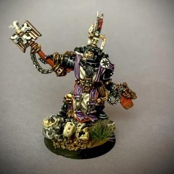 Chaplain Grimaldus by Bartolomeus777
