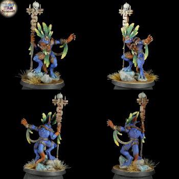 Gecko Priest by Paintman Journeying