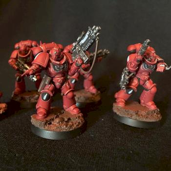 Intercessor squad Blood Angels by Soyg