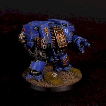 Ultramarine Dreadnought with multy melta by dimoni777
