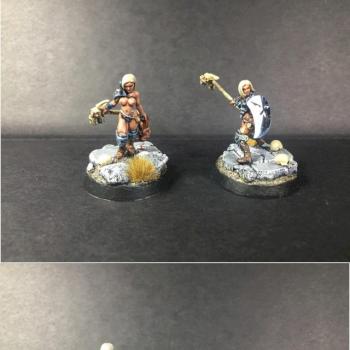 Lost Tales of Malal; Kaylee Daark 28mm by Kaleb Daark