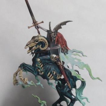 Nighthaunt Knight of Shrouds on Ethereal Steed by Grub