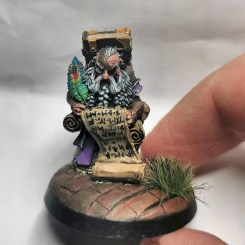 Dwarf Scribe by alleminiworld