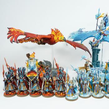 Phoenix Temple Army Warhammer by Highelves.addict