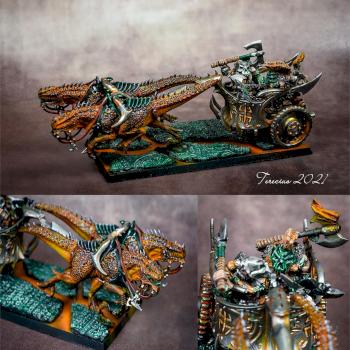 Infernal dwarf Chariot by Terecius