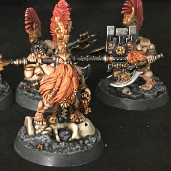 PROPAINTED CHOSEN AXES AGE OF SIGMAR / WARHAMMER UNDERWORLDS by Eselri