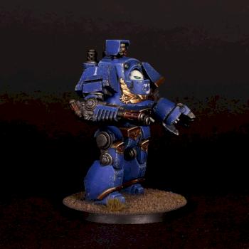 Ultramarine Contemptor Dreadnought by dimoni777