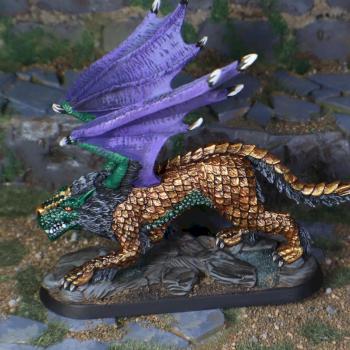 lion dragon monster by mikecarrero