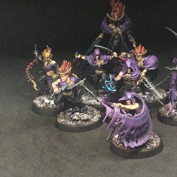 PROPAINTED WARCRY KHAINITE SHADOWSTALKERS by Eselri
