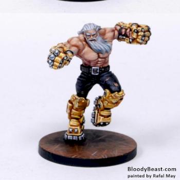 Joe Crusher Steampunk Dieselpunk Crystocracy by Crystocracy