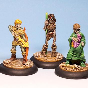 Undead D&D Cartoon Kids by Pilco