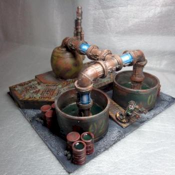 medium sector mechanicus chemical plant by thecat