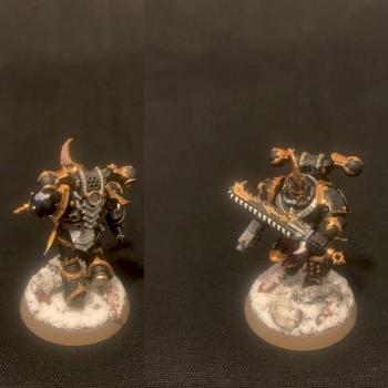 Chaos Space Marine by Tyndareus