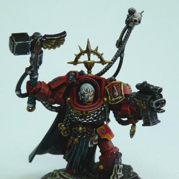 Blood Angels Captain in terminator armor by RAFF