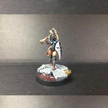 Lost Tales of Malal; Kaylee Daark 54mm by Kaleb Daark