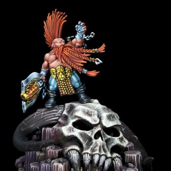 Gotrek on Skull by Zik