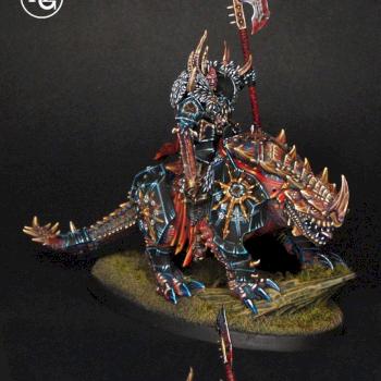 Chaos Lord on Karkadrak by slawek