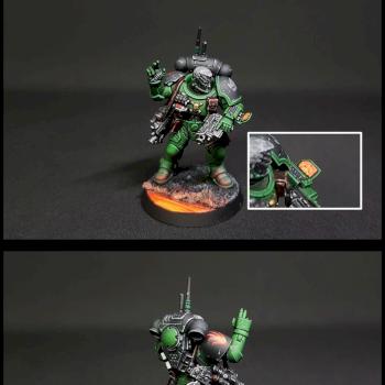 Salamanders Vaunguard Infiltrator Sergent by hsh521