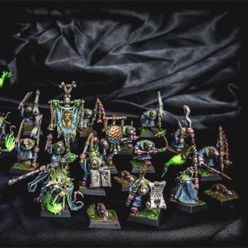 Skaven Pestilens warband by Musza