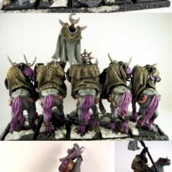 Chaos knights of slaanesh by Terecius