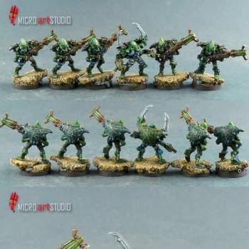 Eldar Warp Spiders by Asmodean