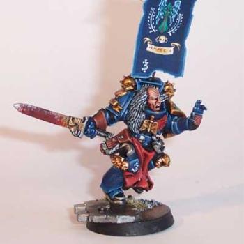 Space Marine Dark Angel Librarian by Powerfist