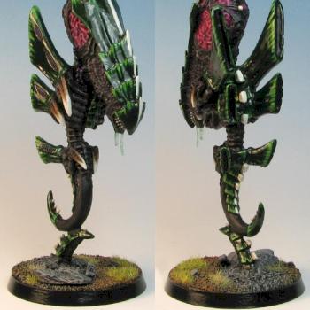 Tyranid Zoanthrope by sirean syan