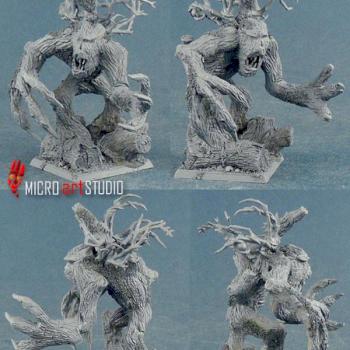 Wood Elves Tree Kin by vandoc