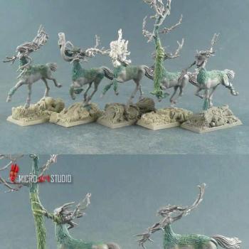 Wood Elf Wild Riders of Kurnous by Asmodean