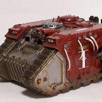 Space marine inquisitor landraider by Powerfist