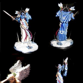 Brother Master Pasanius of the Ultramarines by sicooil