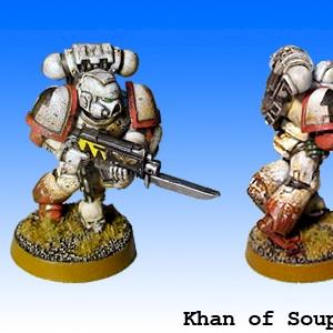 White Scars Test Mini by Khan of Soup